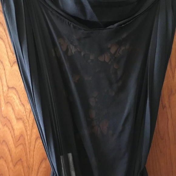 Vionnet dress metallic blue lace silk 8 - Picture 7 of 8